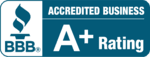A+ Rated Accredited by Better Business Bureau